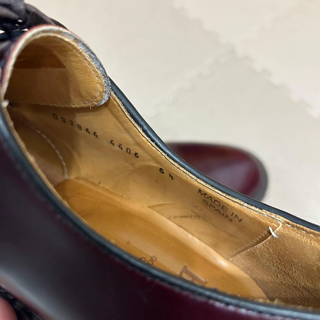 Berwick プレーントゥシューズ 4406ROVI バーガンディ UK6.5