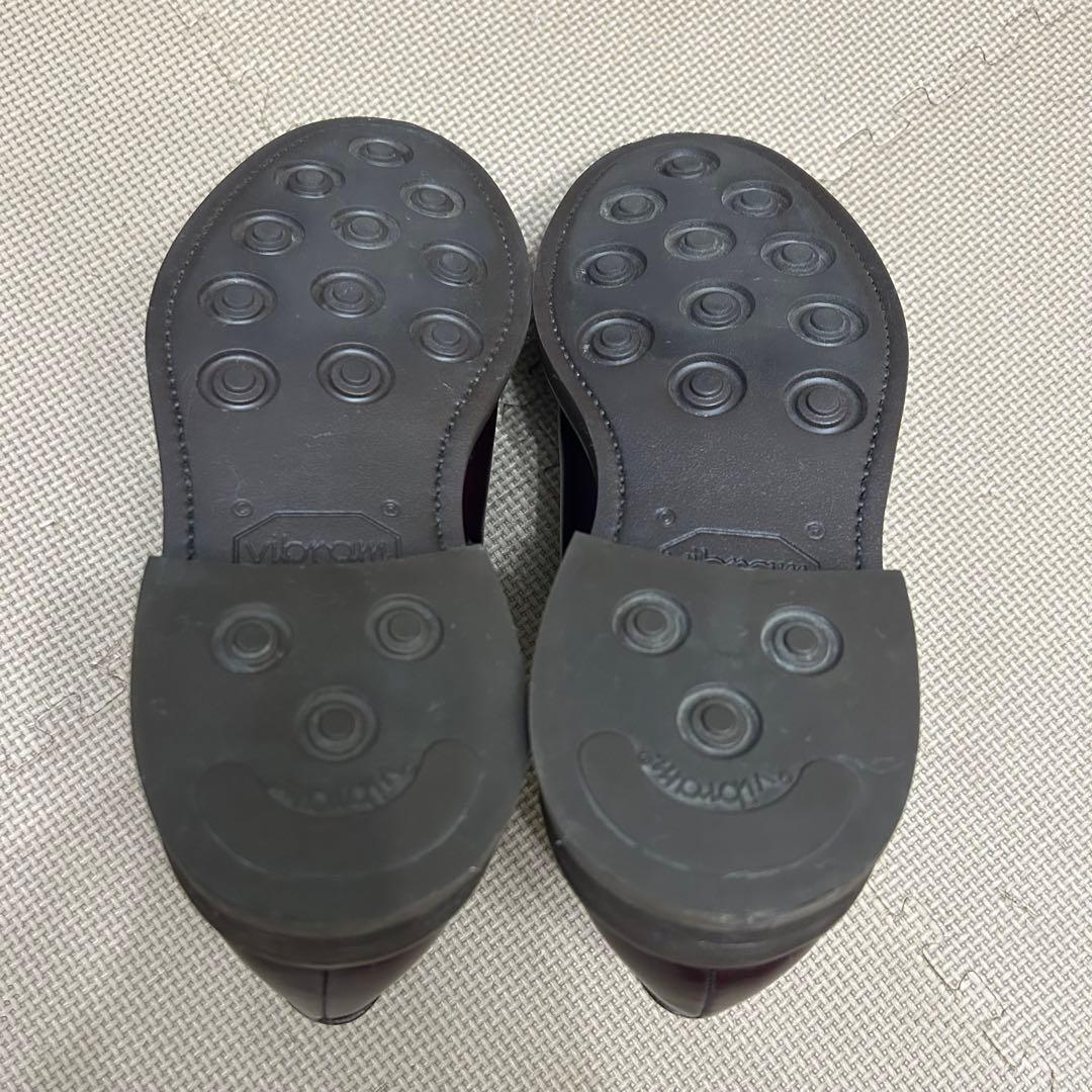 Berwick プレーントゥシューズ 4406ROVI バーガンディ UK6.5