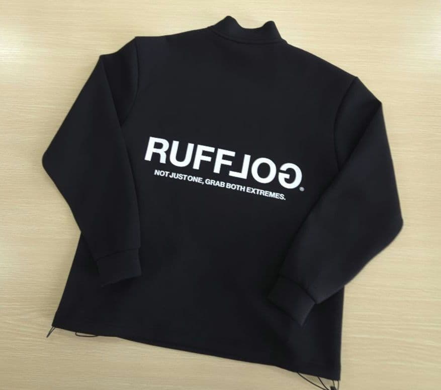 メンズウェア RUFFLOG L/S BACK LOGO MOCK NECK