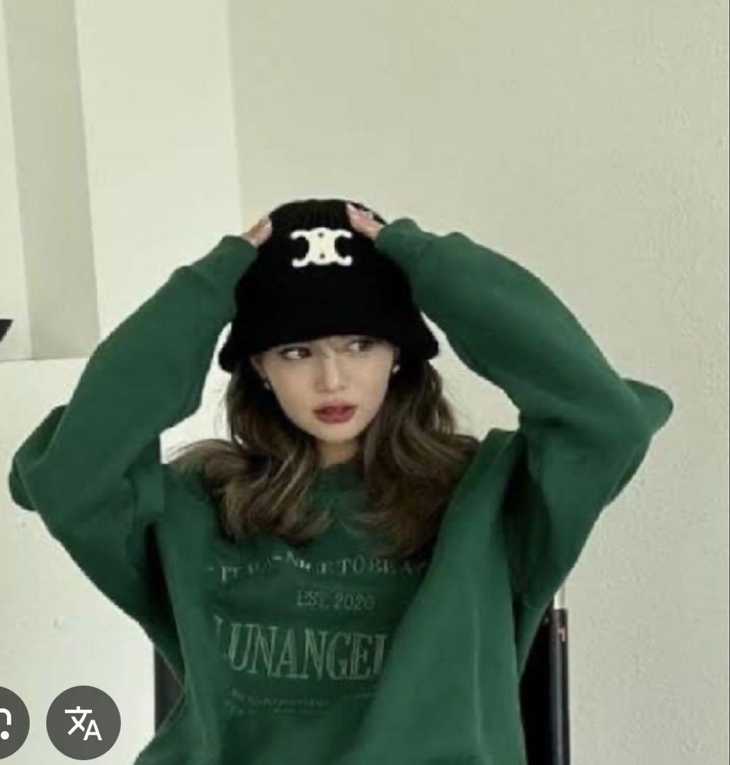 セリーヌ バケットニットハット