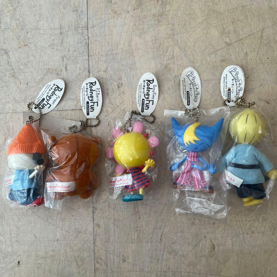 『パラッパラッパー』キーチェーン【5体セット】