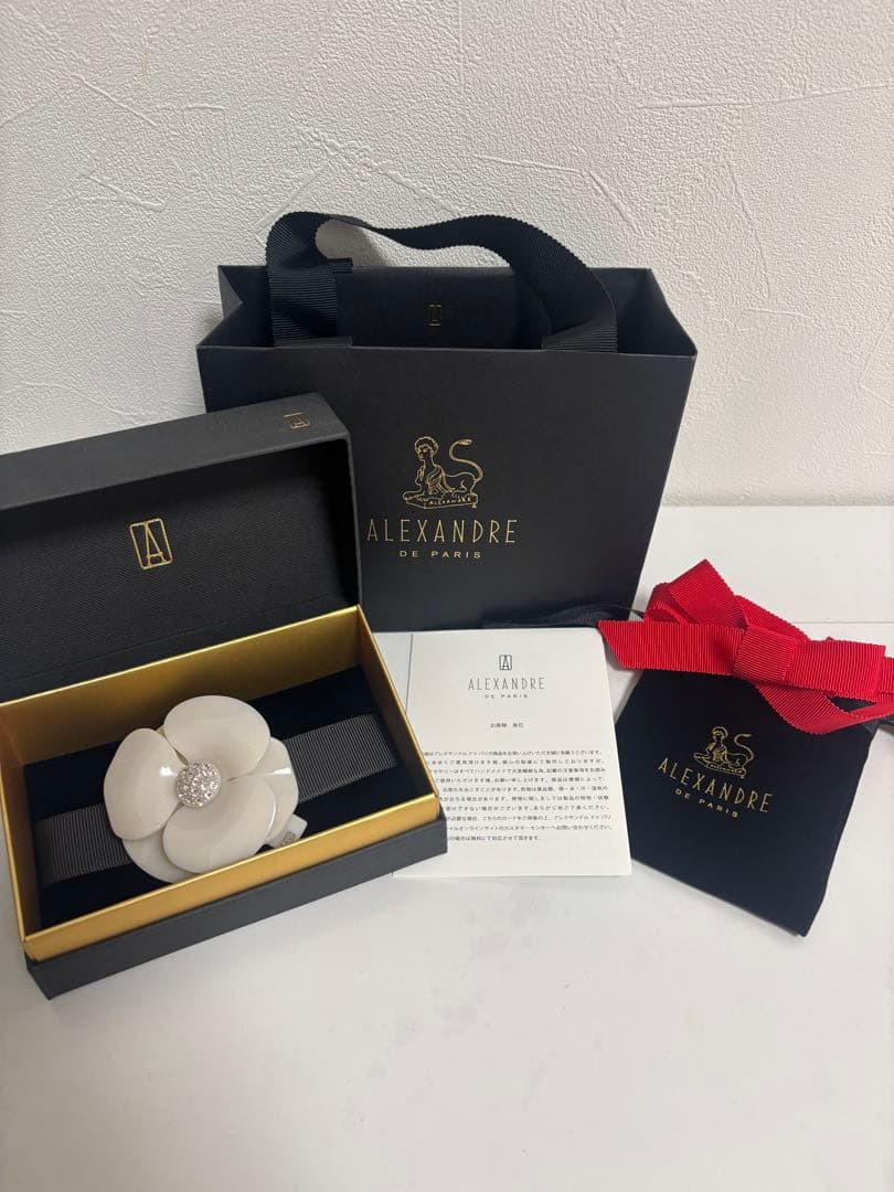 アレクサンドル　ドゥ　パリ　　バレッタ（6㎝）