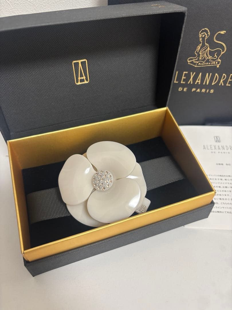 アレクサンドル　ドゥ　パリ　　バレッタ（6㎝）