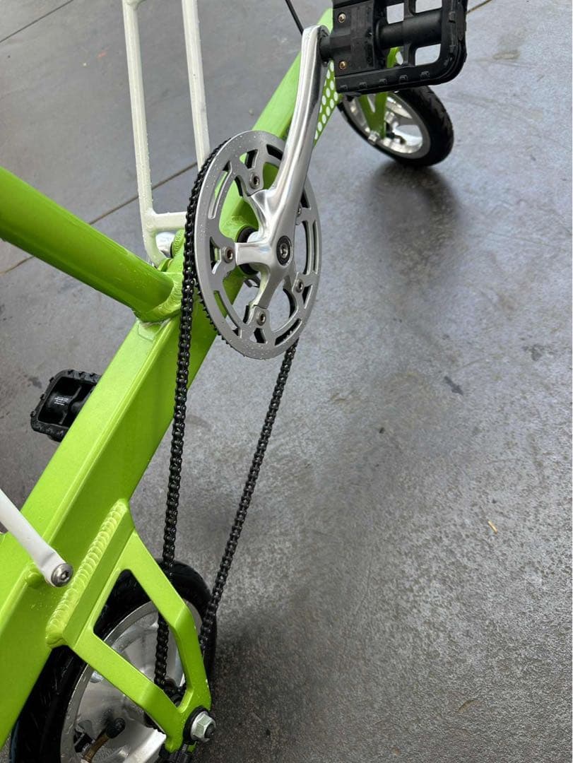 美品 Pacific CARRY ME 折りたたみ自転車 グリーン