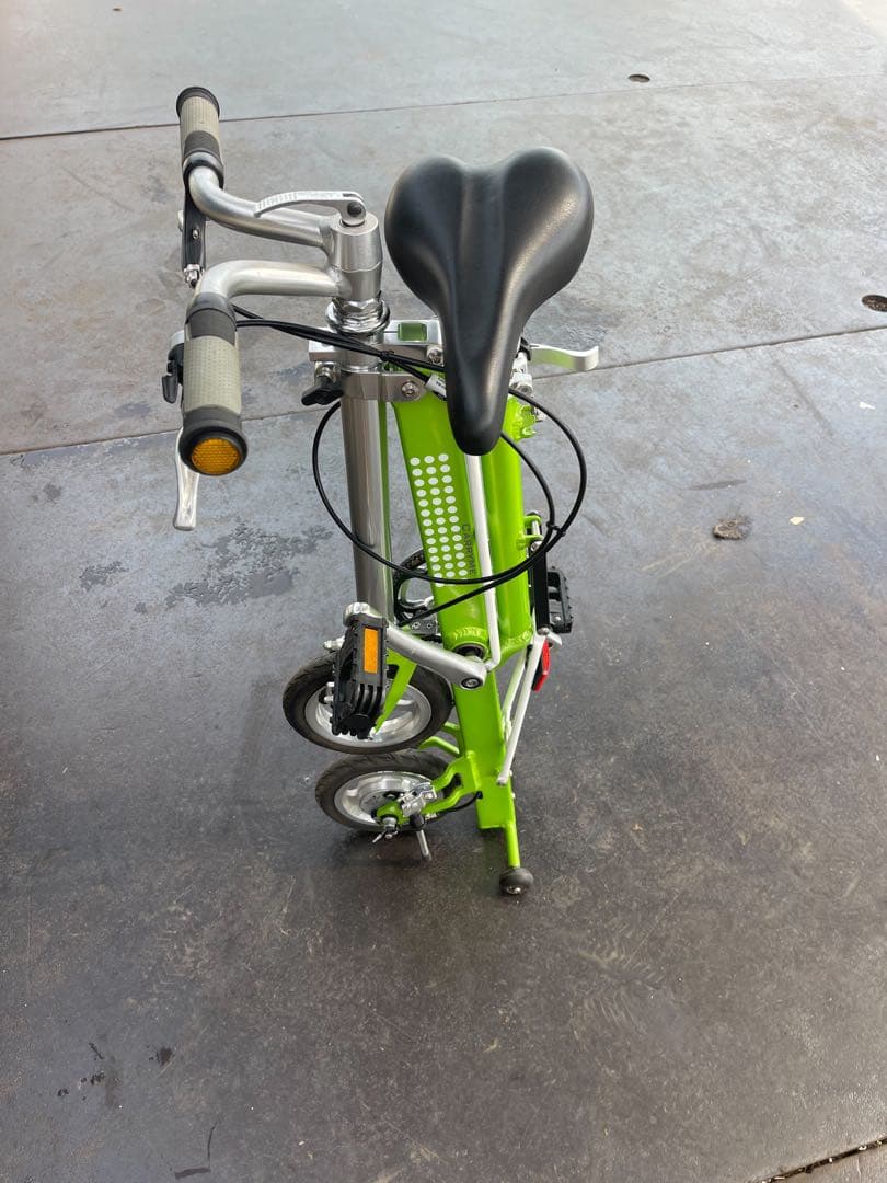 美品 Pacific CARRY ME 折りたたみ自転車 グリーン