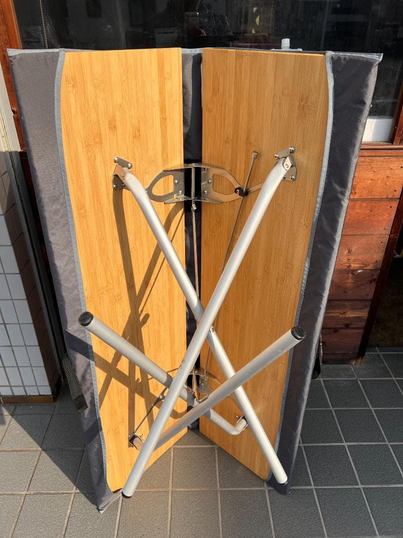 ワンアクションテーブルロング竹