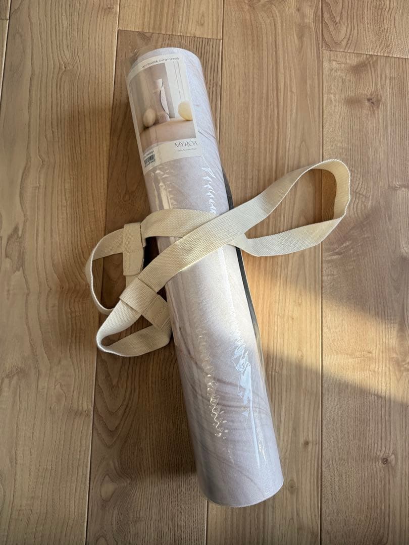 【新品・未開封】（マイロア）ヨガマット ストラップ付き