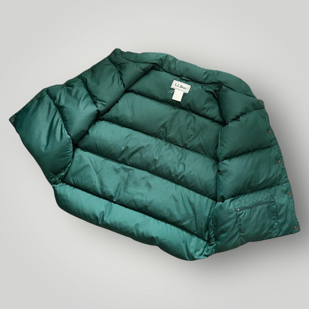 希少サイズ！80s 90s エルエルビーン ダウンベスト グースダウン XL