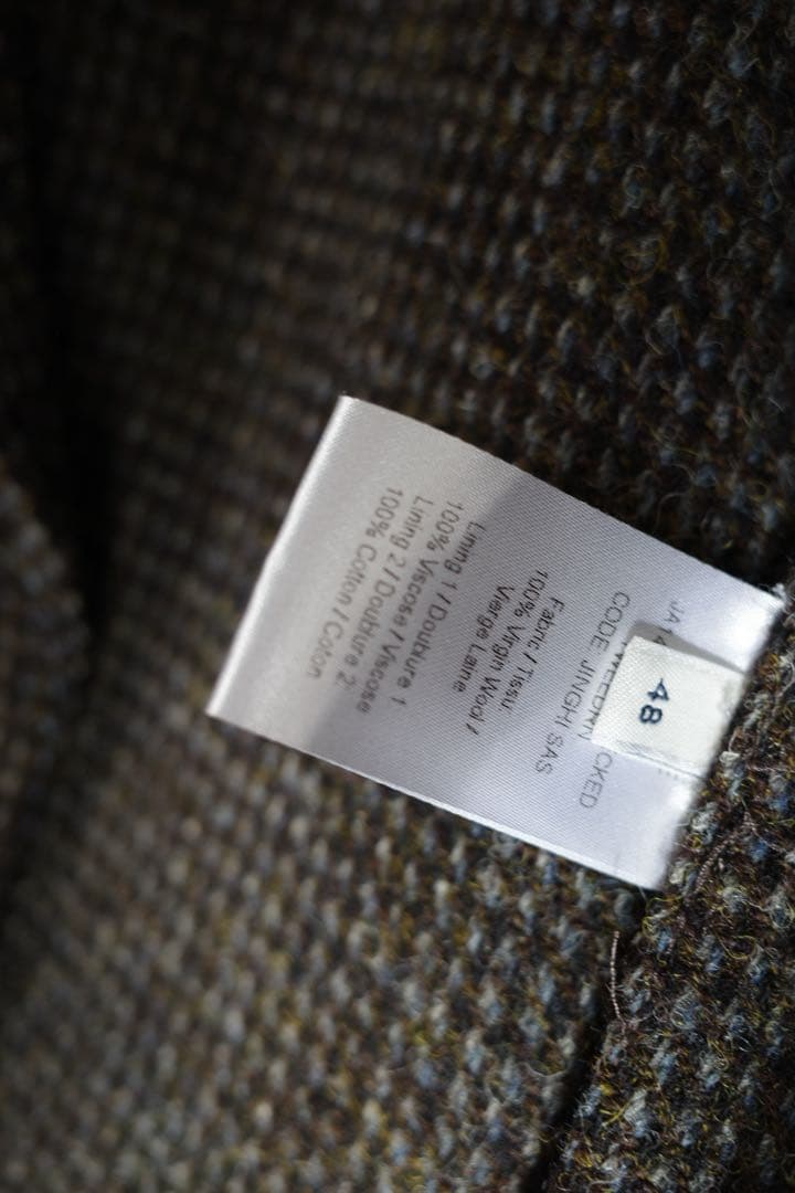 R*u様 LEMAIRE tweed leather tailored jack