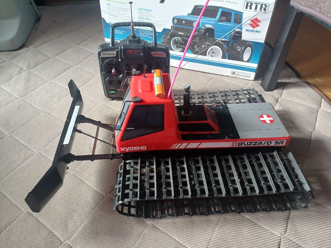 京商ブリザードSR・ブラシレスモーター仕様！　ジャンク品