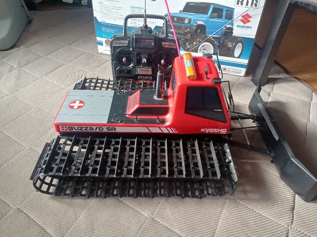 京商ブリザードSR・ブラシレスモーター仕様！　ジャンク品