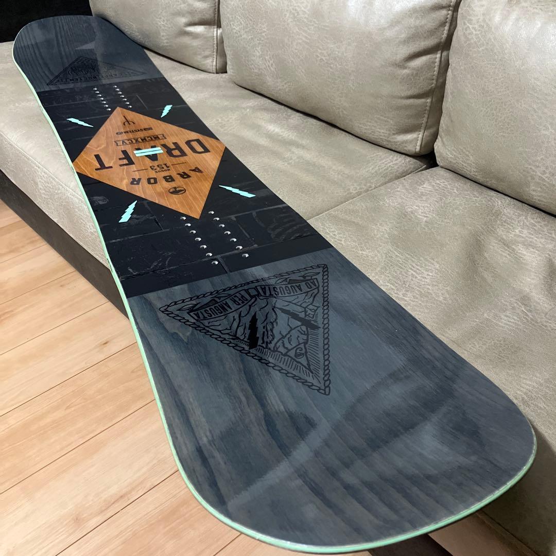 スノーボード ARBOR DRAFT ROCKER 153cm
