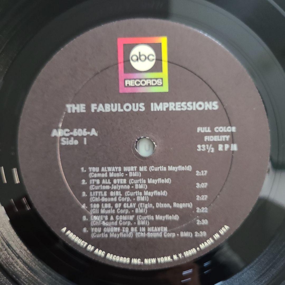 ★ＵＳオリジナル盤★『 THE IMPRESSIONS 』ＬＰ２枚セット