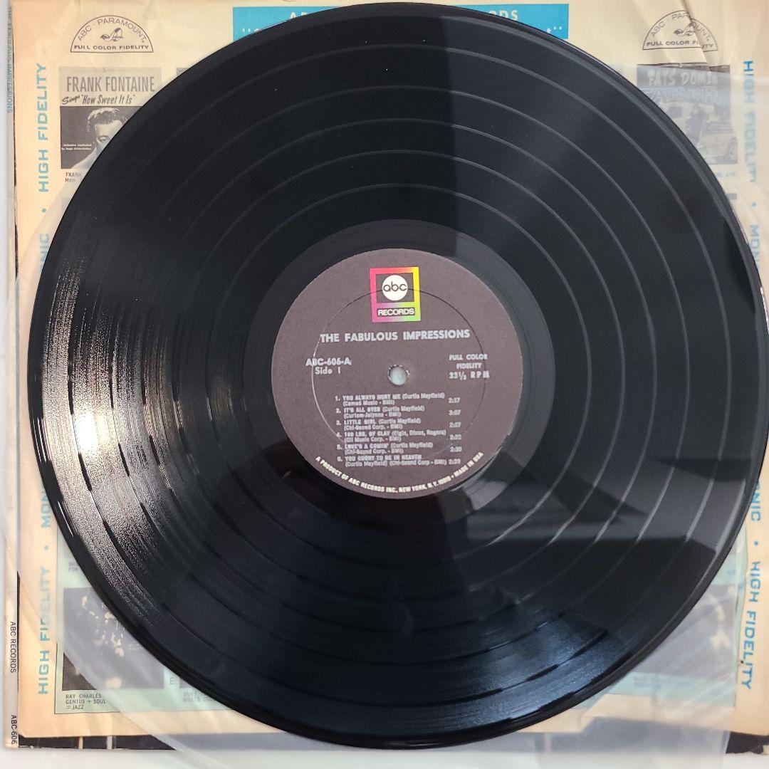 ★ＵＳオリジナル盤★『 THE IMPRESSIONS 』ＬＰ２枚セット