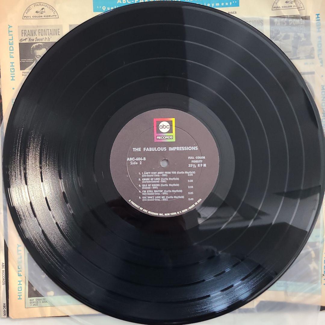 ★ＵＳオリジナル盤★『 THE IMPRESSIONS 』ＬＰ２枚セット