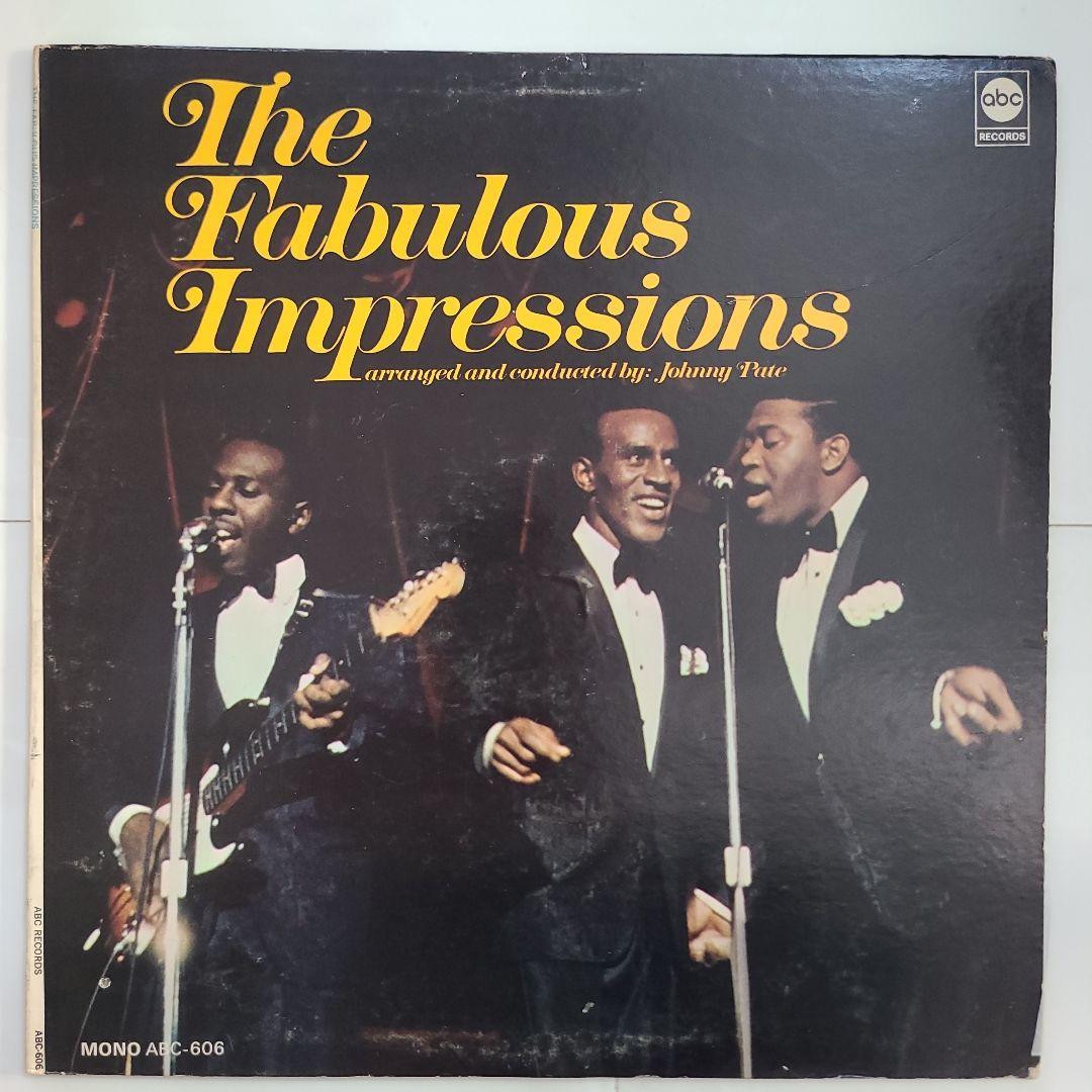 ★ＵＳオリジナル盤★『 THE IMPRESSIONS 』ＬＰ２枚セット