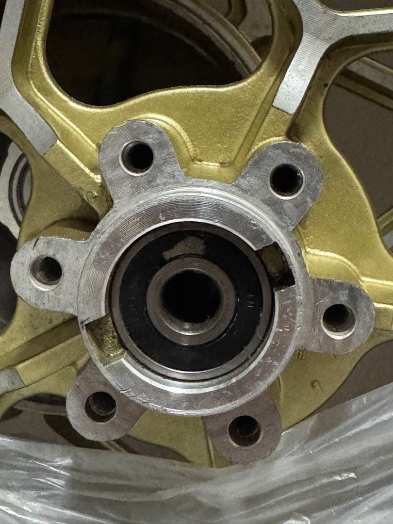 gs400 ホイール　前後セット　フロントダブル対応　ザリ　ゴキ　18インチ