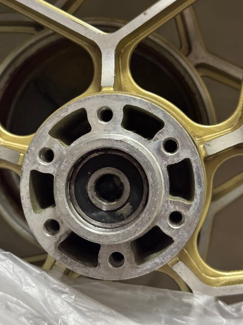 gs400 ホイール　前後セット　フロントダブル対応　ザリ　ゴキ　18インチ