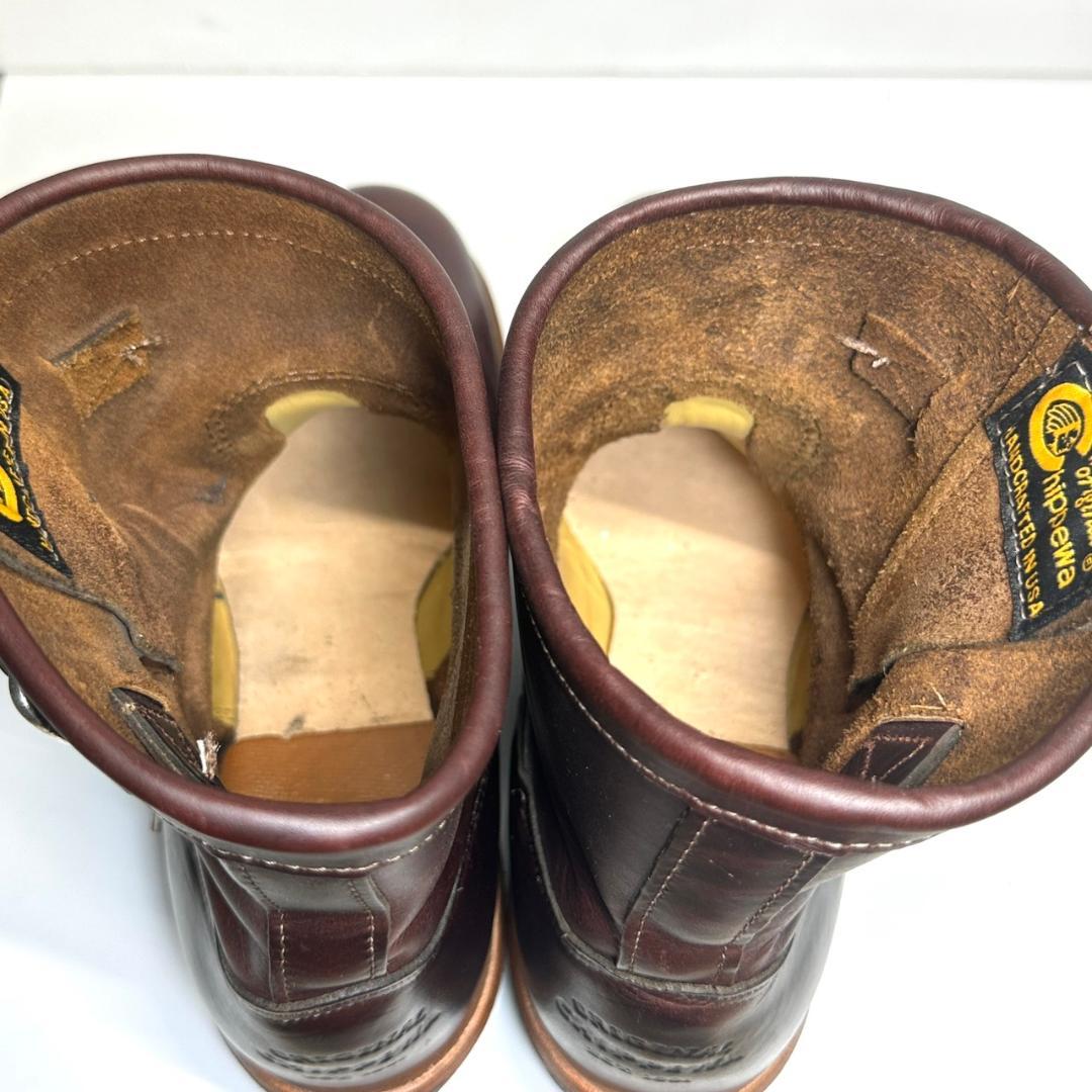 チペワ Chippewa 190M11 エンジニアブーツ スチールトゥ US8E