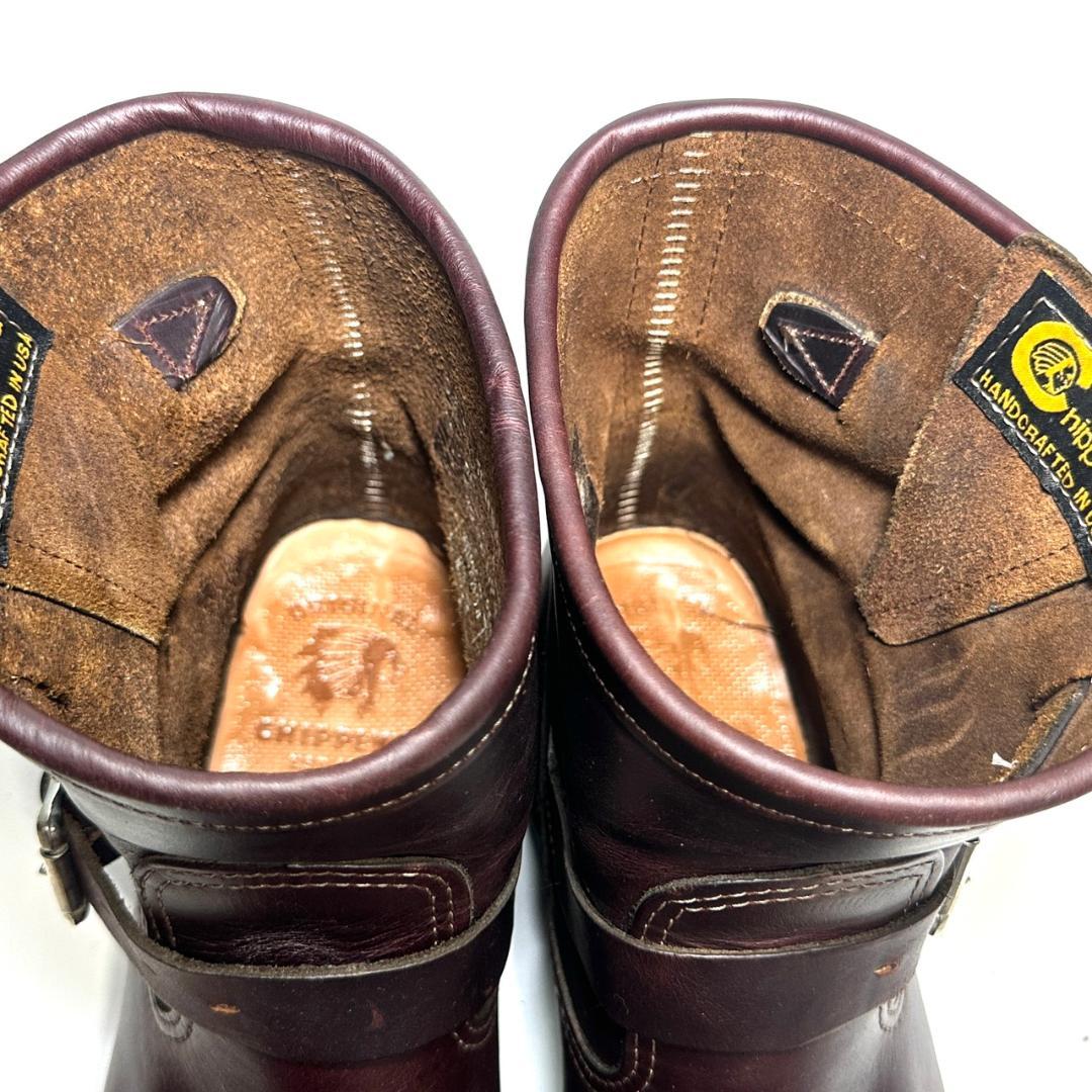 チペワ Chippewa 190M11 エンジニアブーツ スチールトゥ US8E