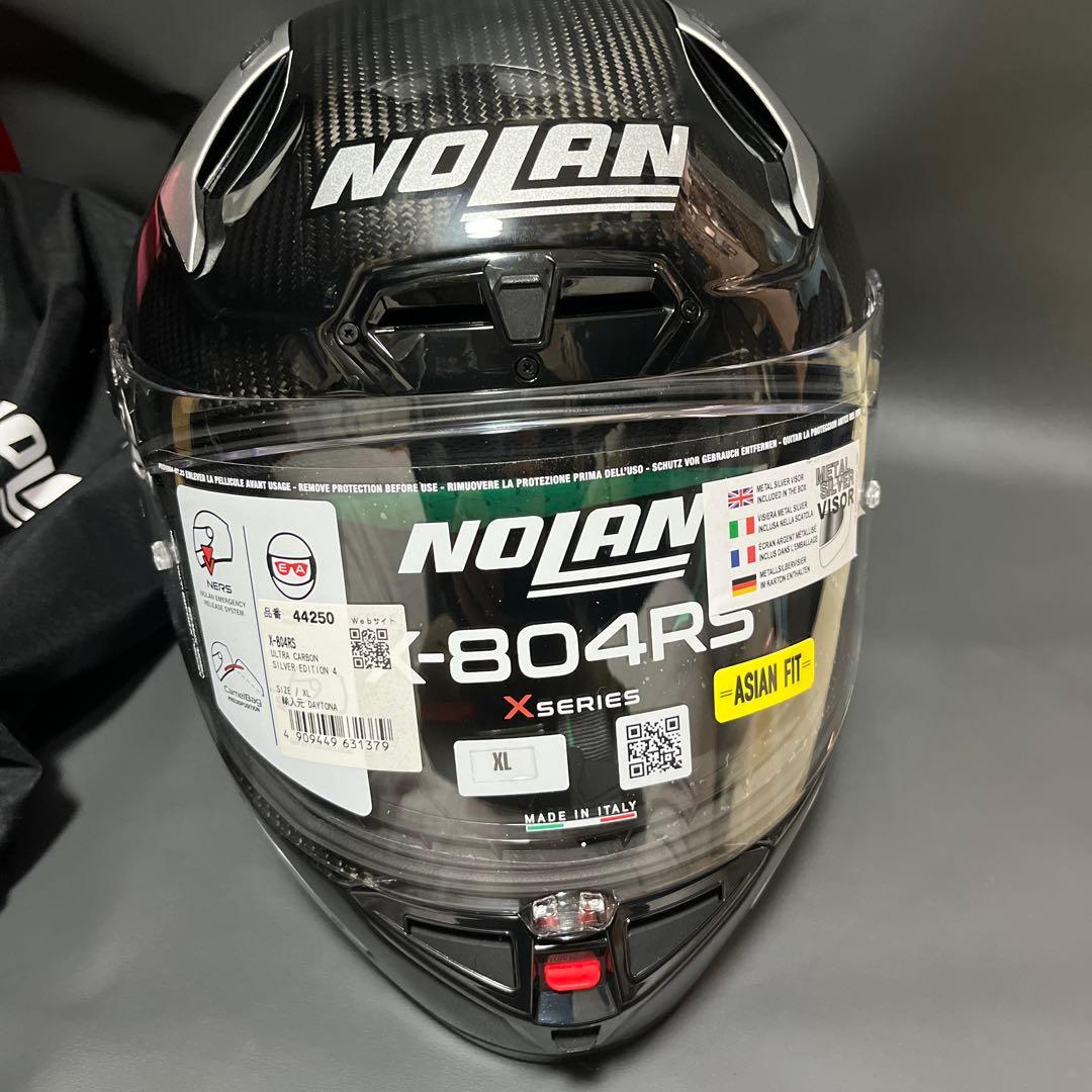 ノーラン　試着1分以内　未使用NOLAN X-804RS XL カーボン