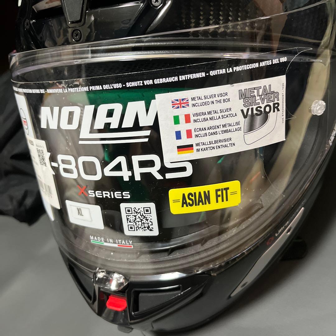 ノーラン　試着1分以内　未使用NOLAN X-804RS XL カーボン