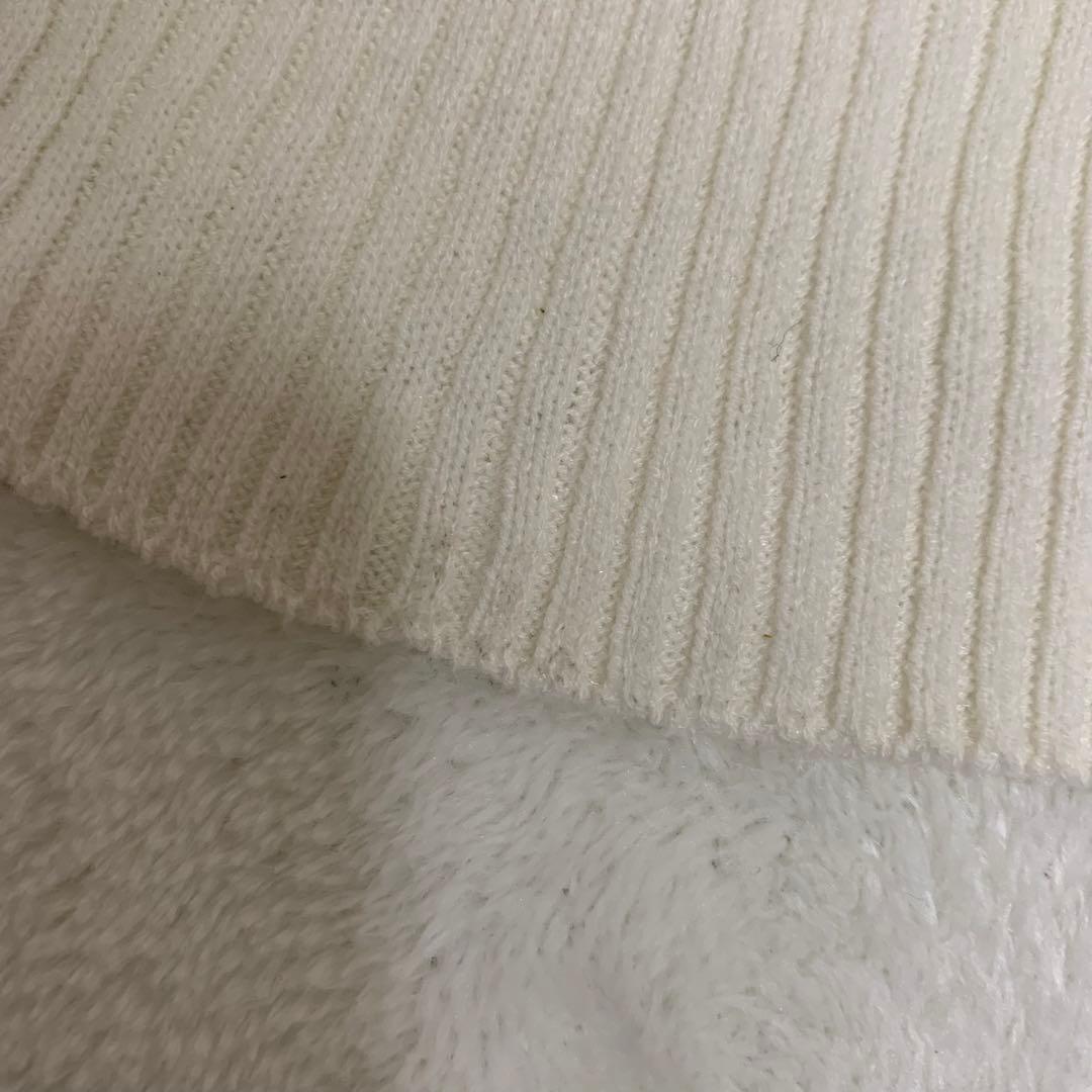 TAN タン ステッチリブニットワンピース サイズF