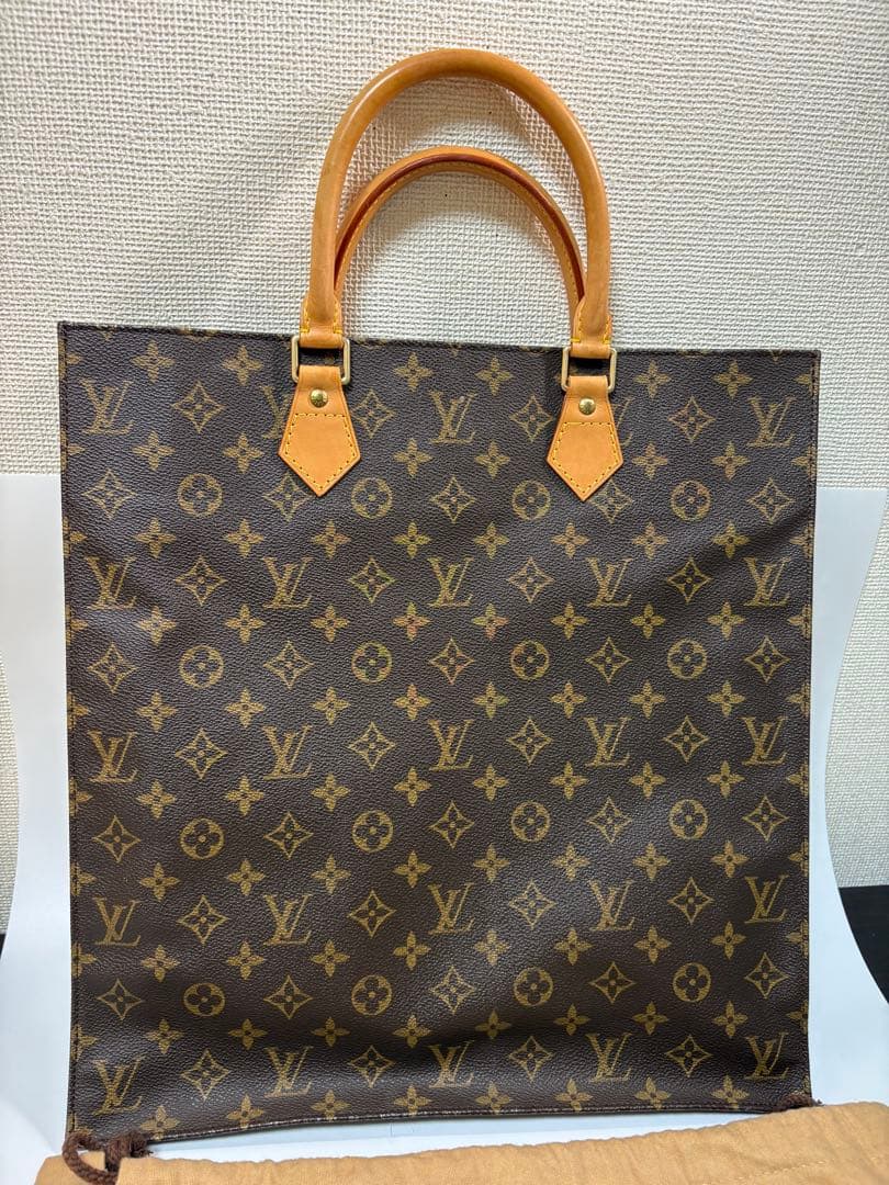 LOUIS VUITTON ルイヴィトン モノグラム サックプラ トートバッグ