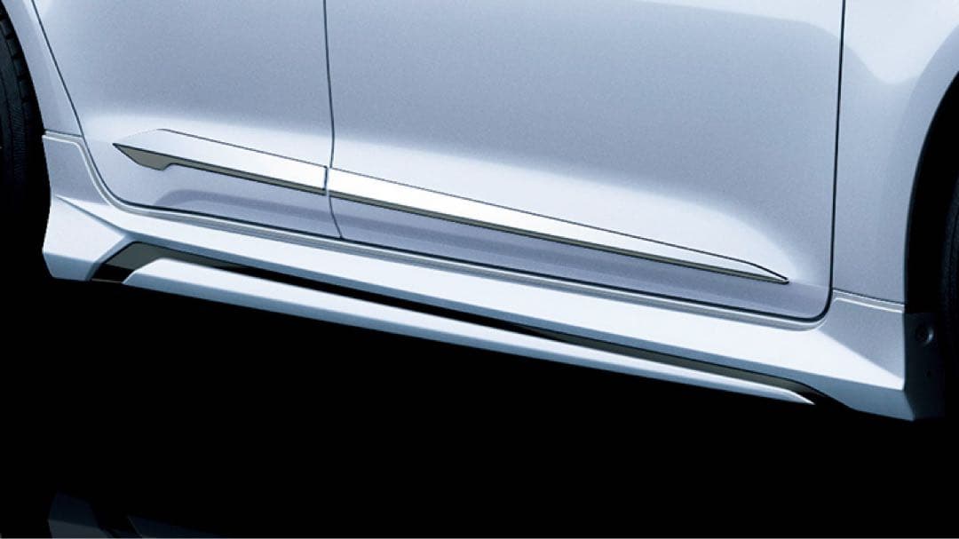 トヨタ モデリスタ　カローラツーリング右サイドスカート