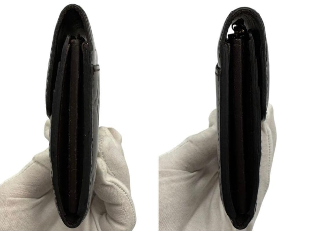 【美品】ルイヴィトン ヴェルニ 長財布 状態良好・ベタつきなし・角スレなし。