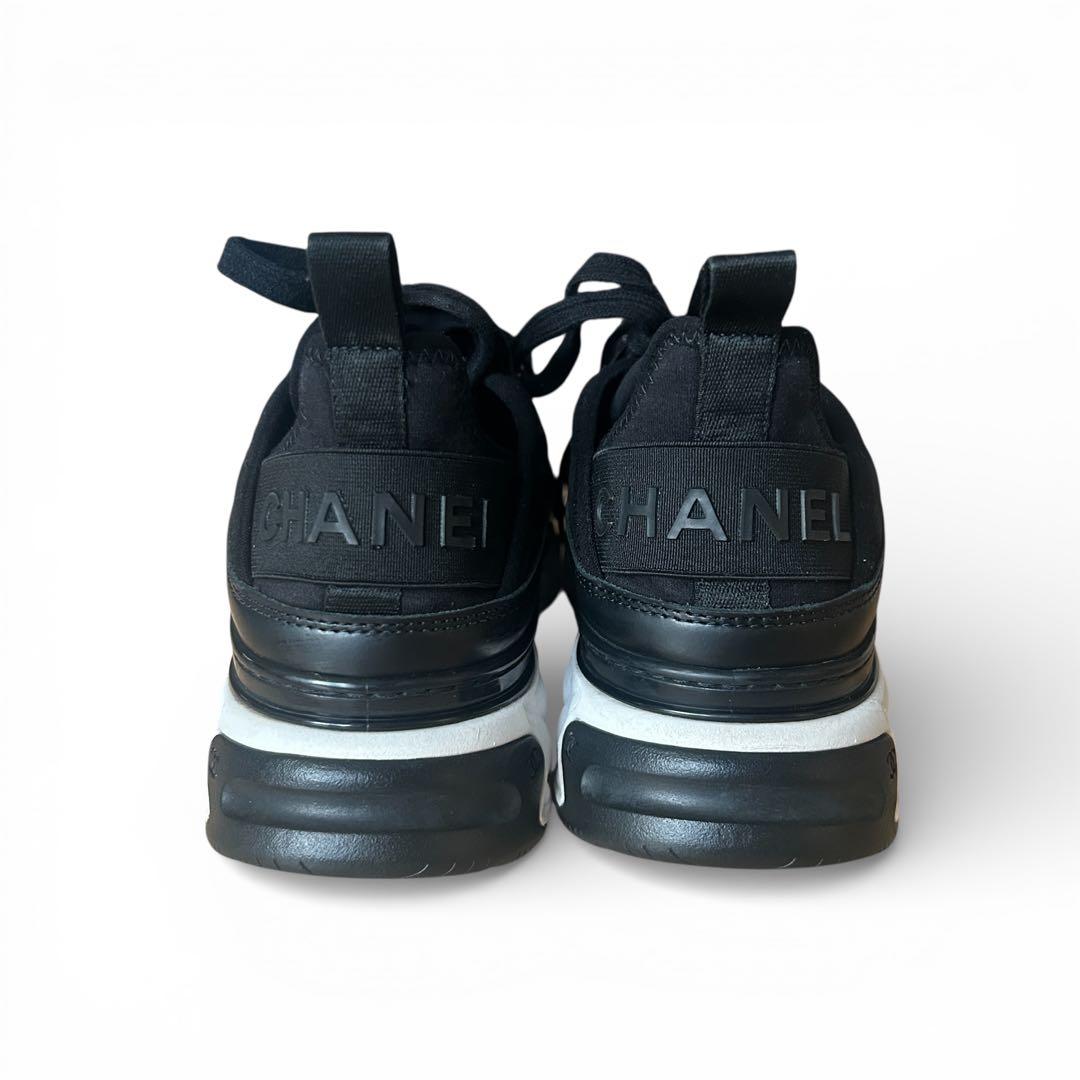 【訳アリ特価】CHANEL シャネル ココマーク　マトラッセ　スニーカー36