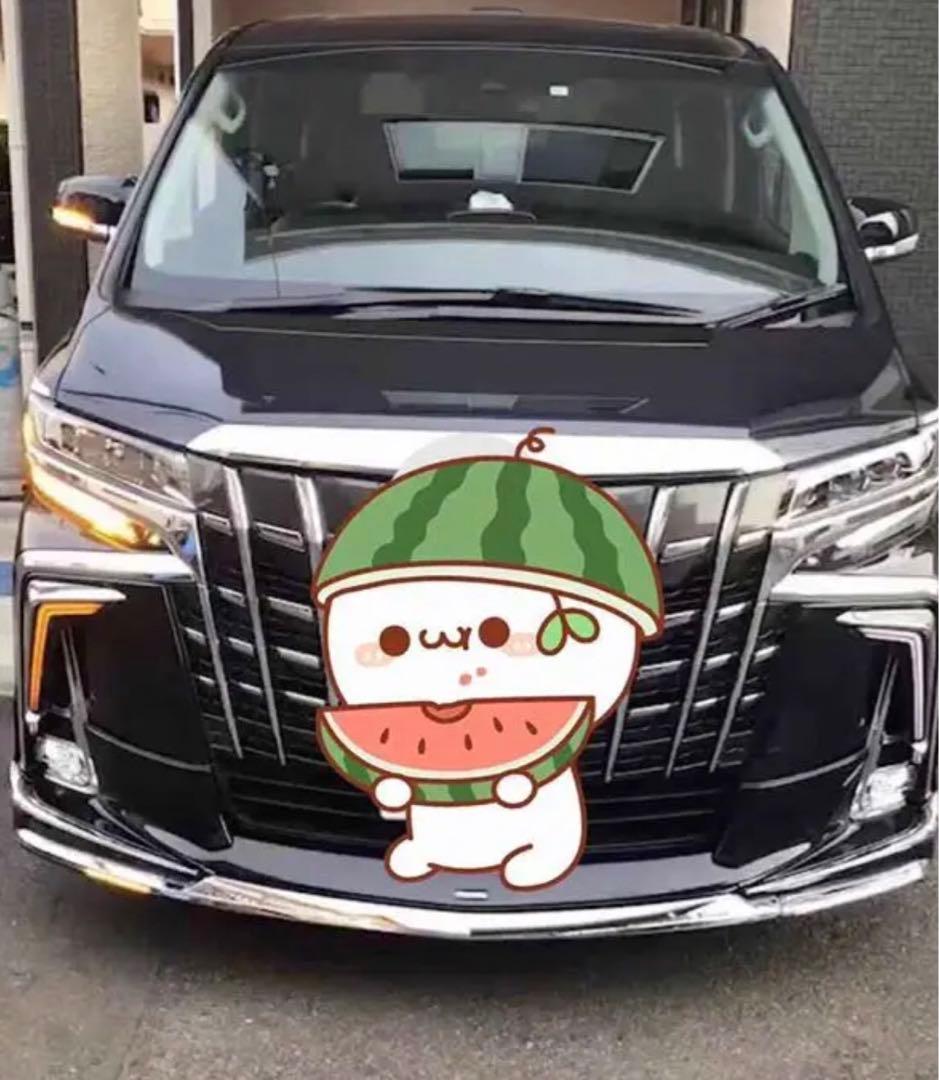 アルファード30後期 シグネチャーイルミブレード デイライト 流れるウインカー