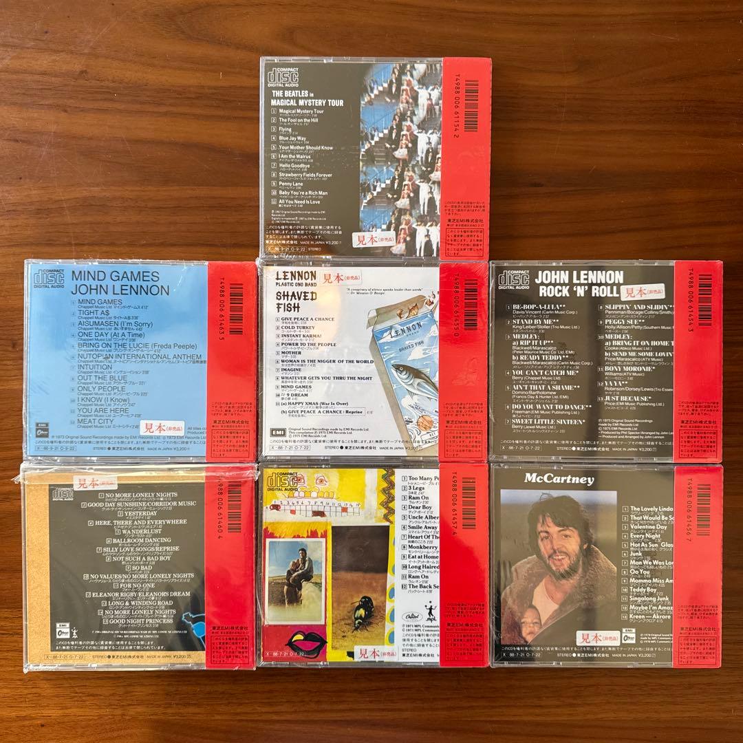 未開封非売品★BEATLES/ジョンレノン/ポールマッカートニー CD