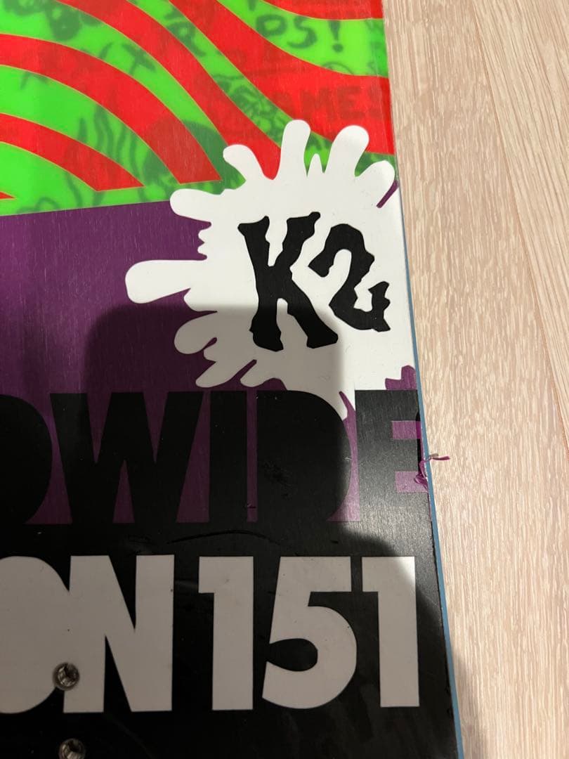 K2 WORLDWIDE WEAPON 151 スノーボード