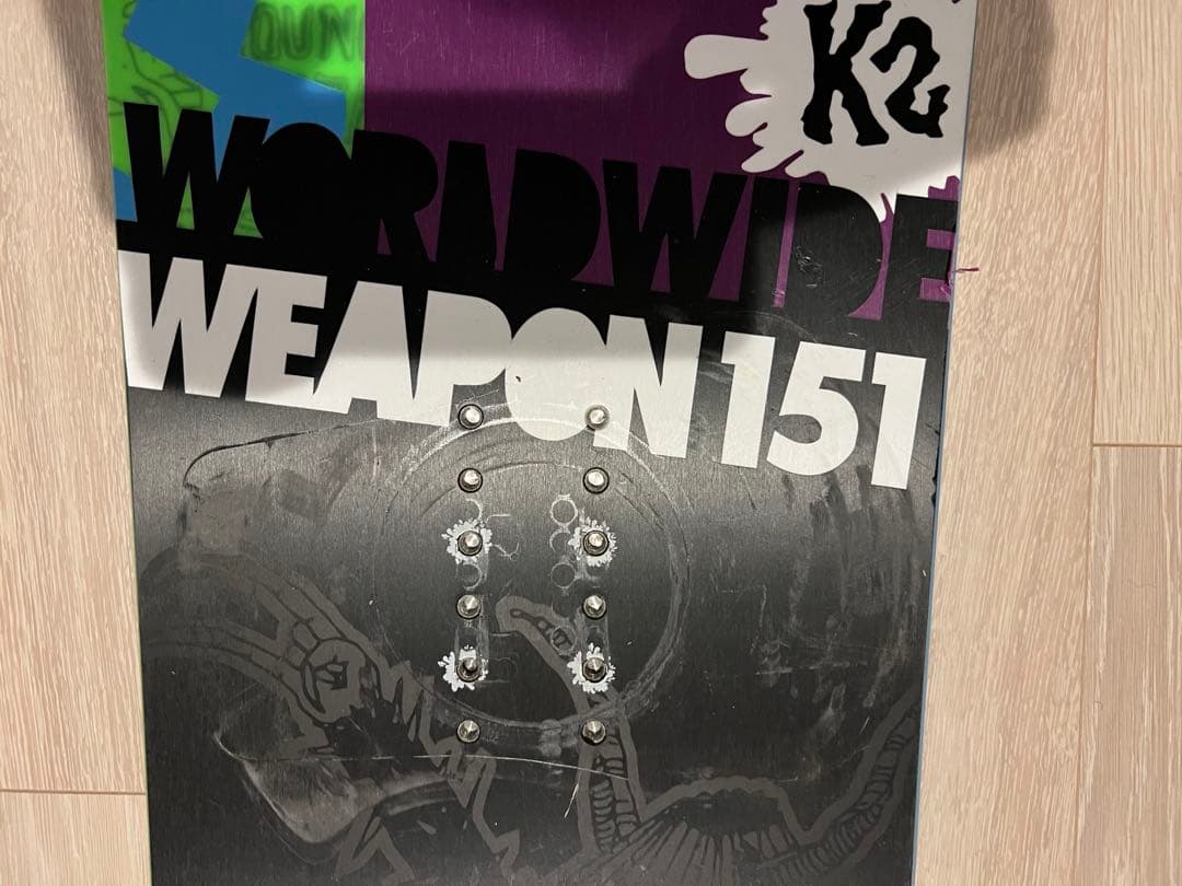 K2 WORLDWIDE WEAPON 151 スノーボード