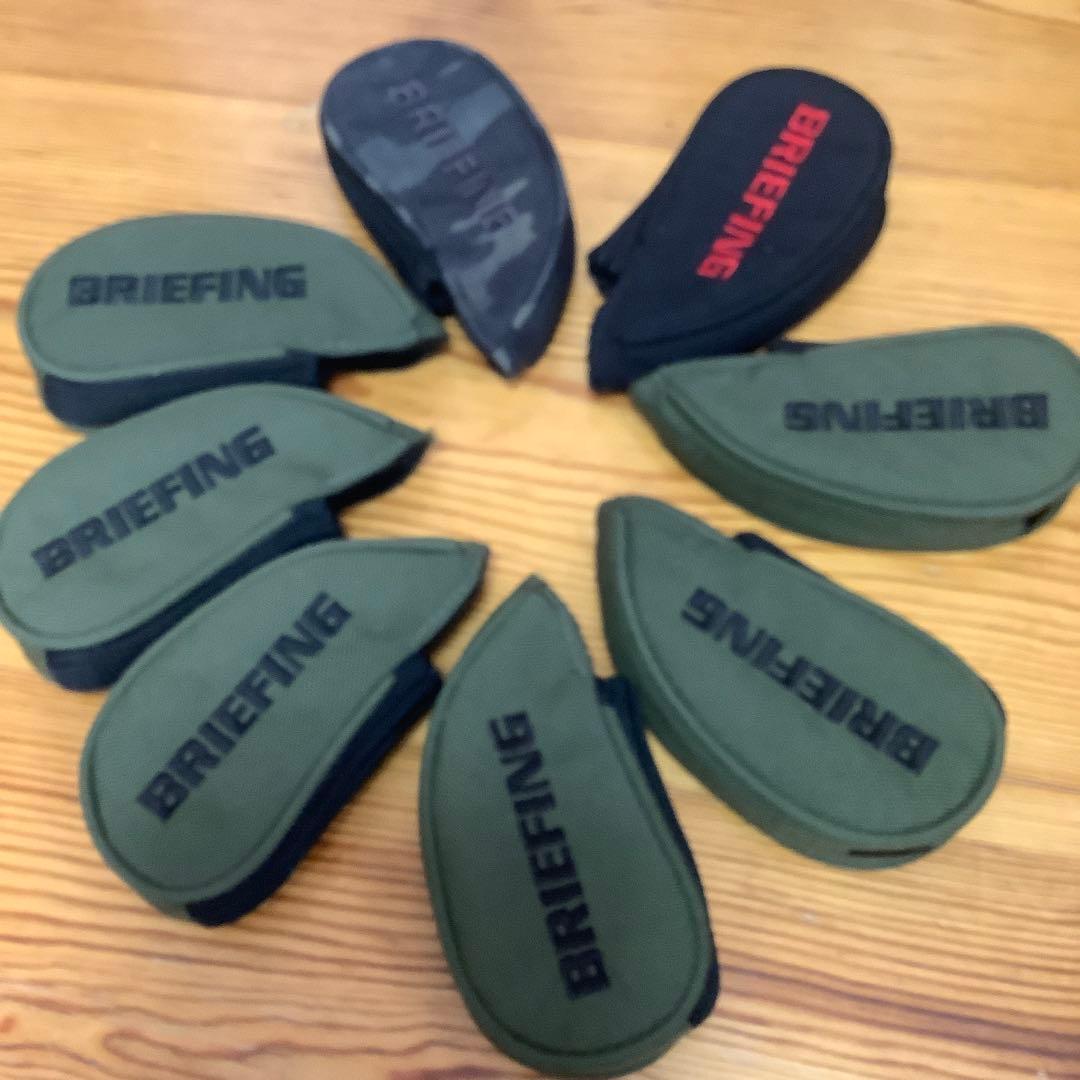 BRIEFING ブリーフィング　アイアンカバー　8個セット