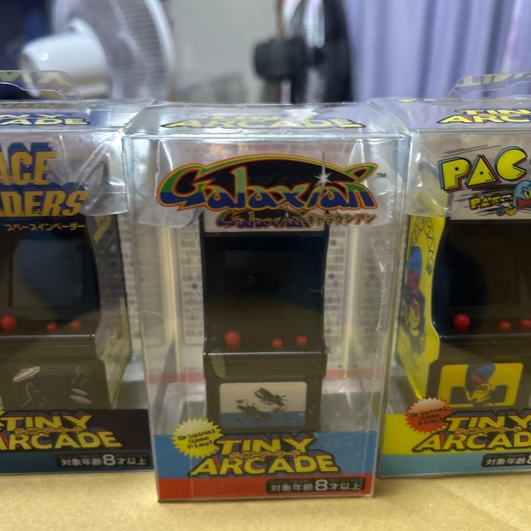 タイニーアーケード　パックマン、スペースインベーダーなど5台セット新品未開封