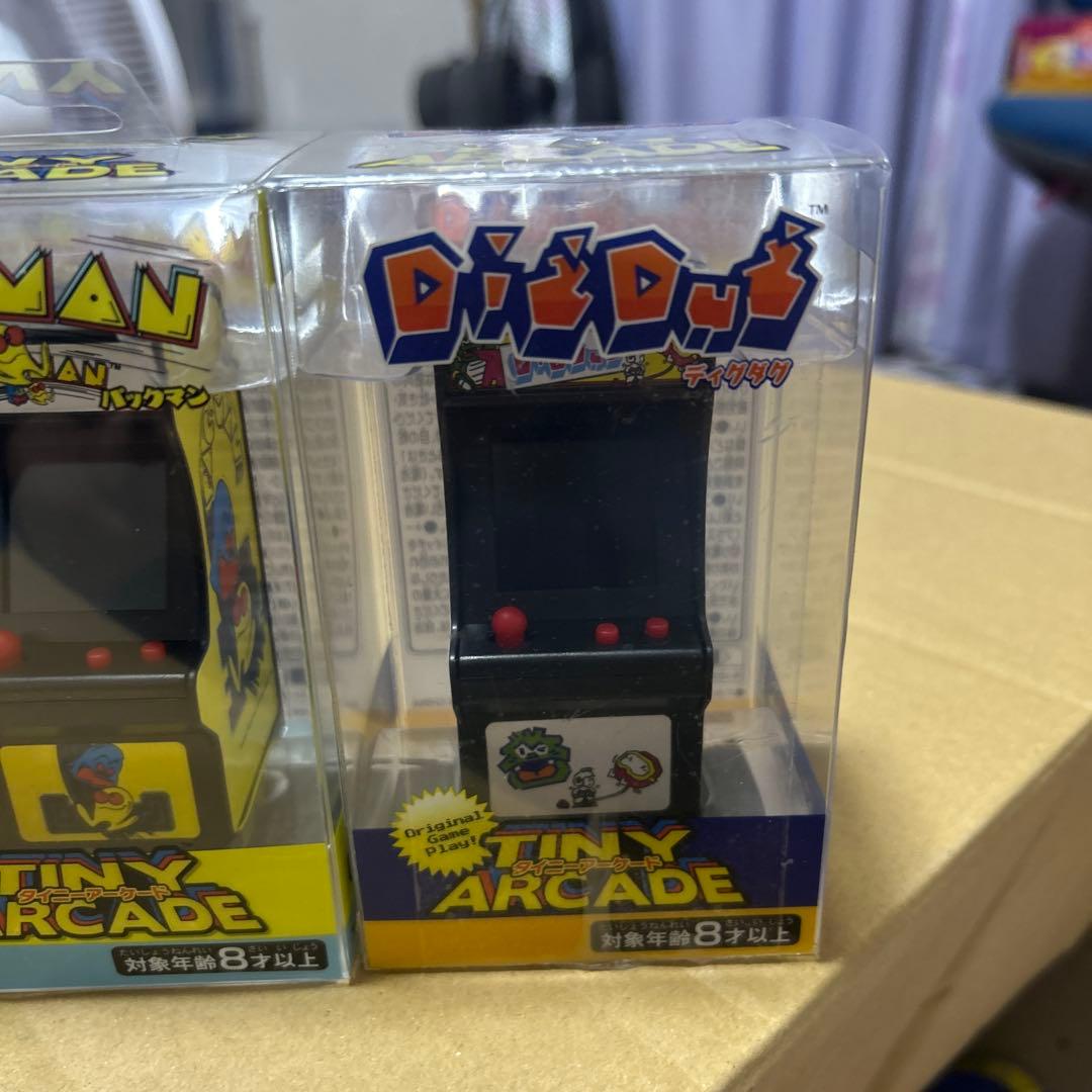 タイニーアーケード　パックマン、スペースインベーダーなど5台セット新品未開封