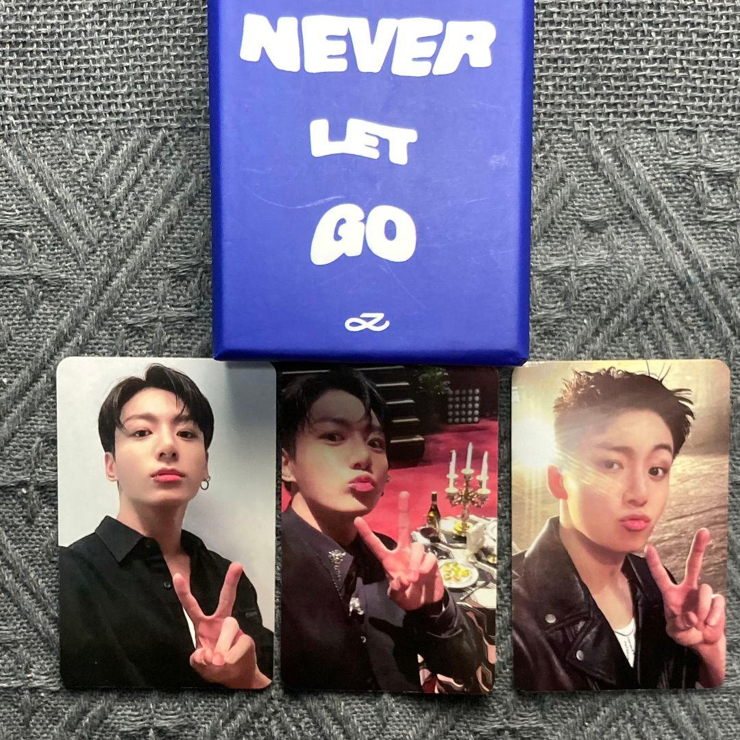 BTS NEVER LET GO 特典 ジョングク トレカ3枚