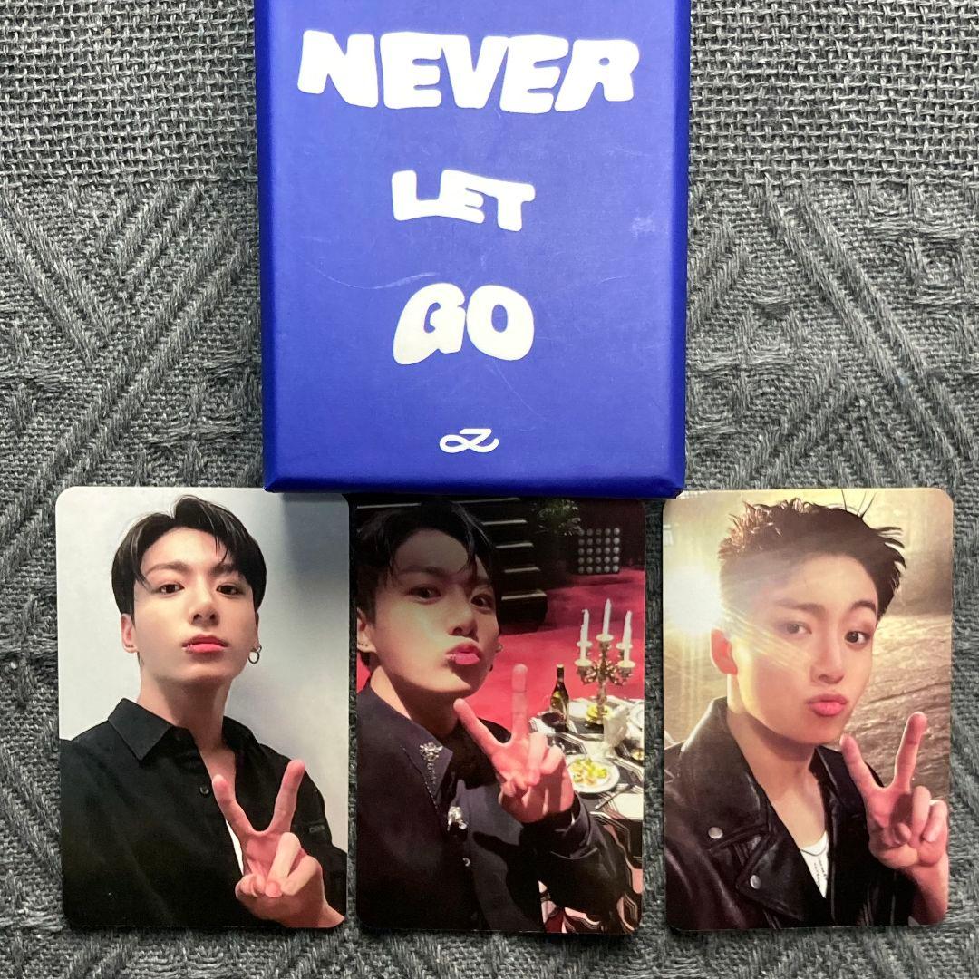 BTS NEVER LET GO 特典 ジョングク トレカ3枚