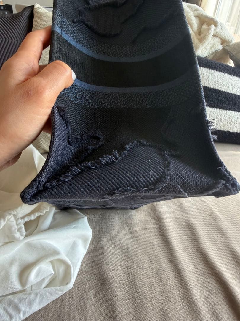 Christian Dior トートバッグ ネイビー