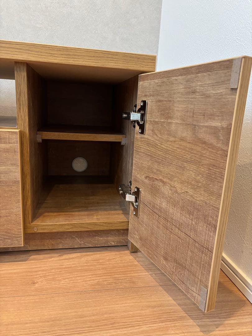 【美品】LOWYA テレビ台 ローボード 140cm テレビボード 完成品