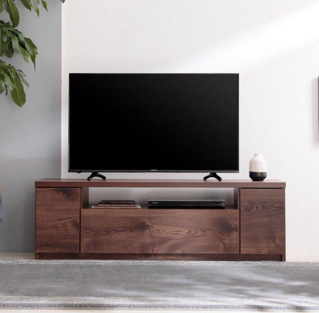 【美品】LOWYA テレビ台 ローボード 140cm テレビボード 完成品