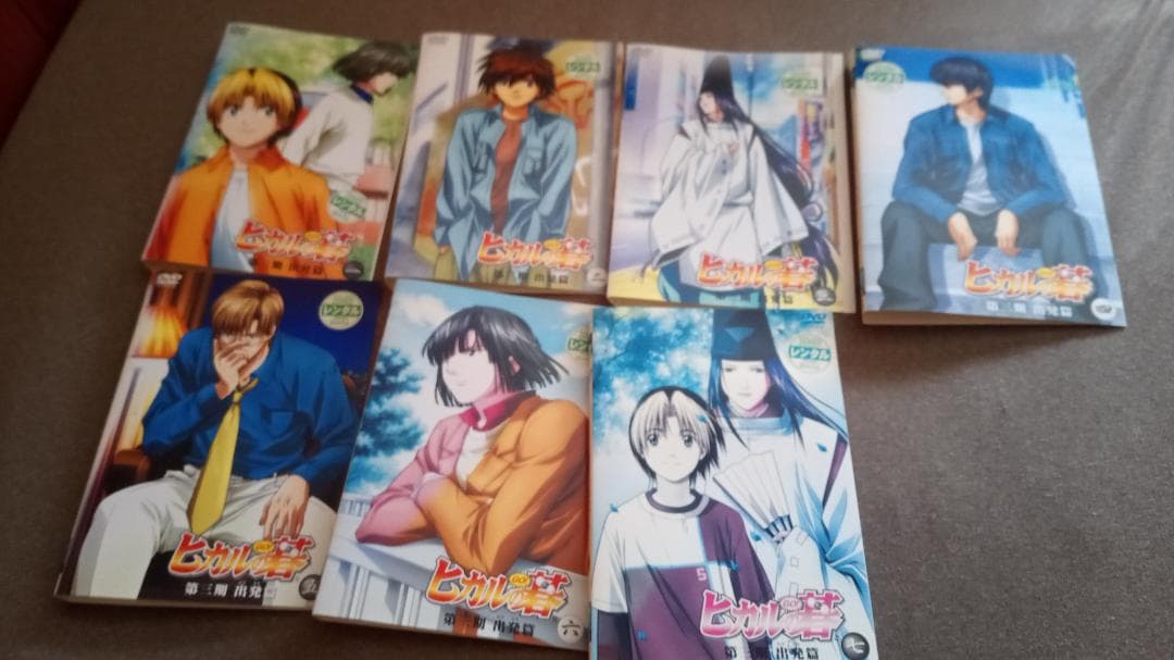 DVD ヒカルの碁　一期二期三期＋北斗杯セット（レンタル落ち）