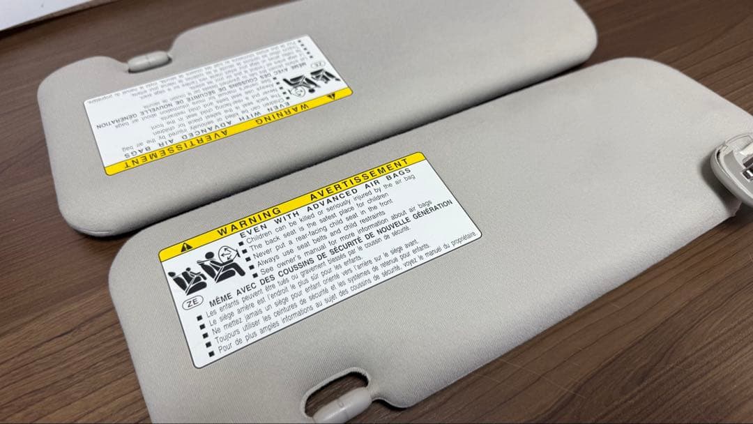 30プリウス　usサンバイザー　北米　純正