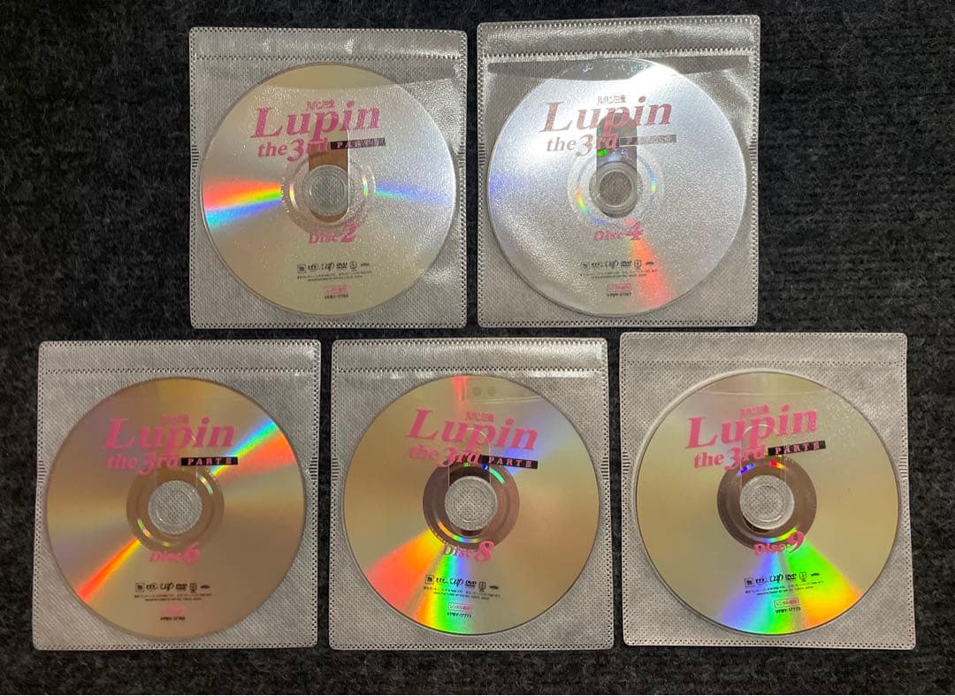 Lupin the 3rd Part Ⅲ DVD全10巻セット