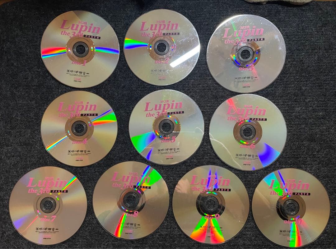 Lupin the 3rd Part Ⅲ DVD全10巻セット