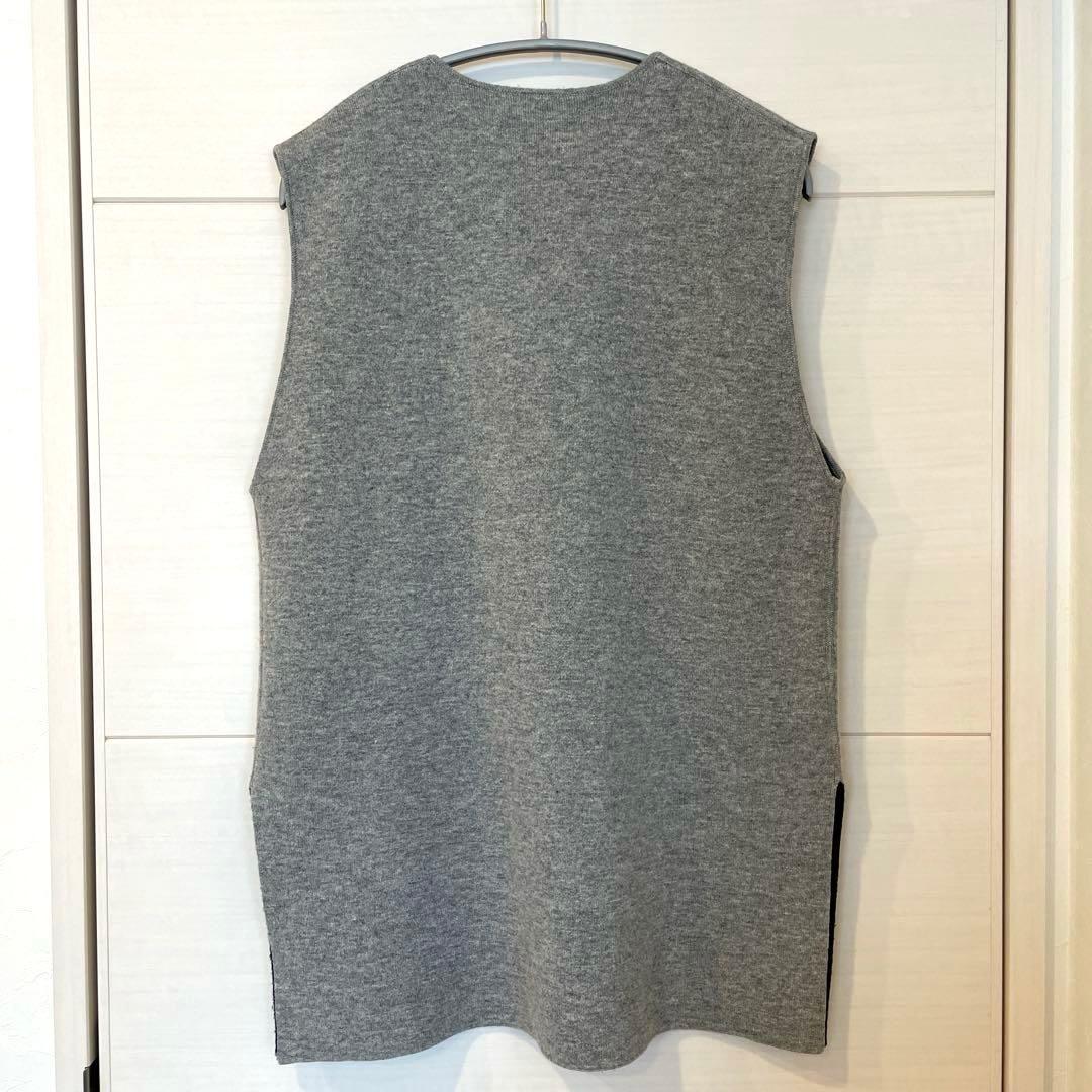 CABaN キャバン ウールカシミヤ リバーシブル チュニック ベスト