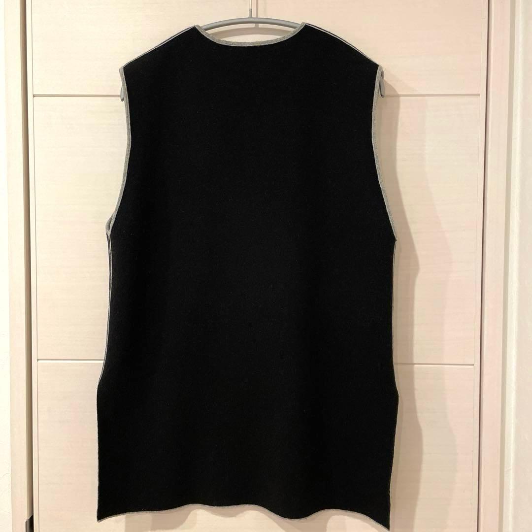 CABaN キャバン ウールカシミヤ リバーシブル チュニック ベスト