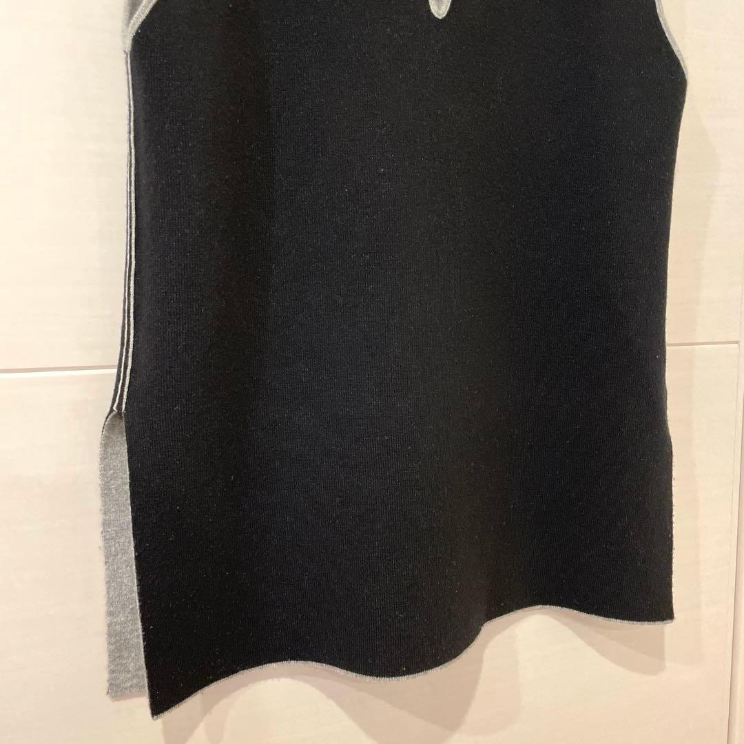 CABaN キャバン ウールカシミヤ リバーシブル チュニック ベスト